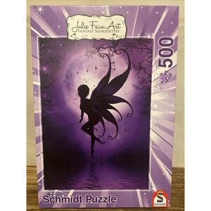 Julie Fain Art Purple Fairy Puzzle 500 Pc Schmidt Puzzles Fantasy